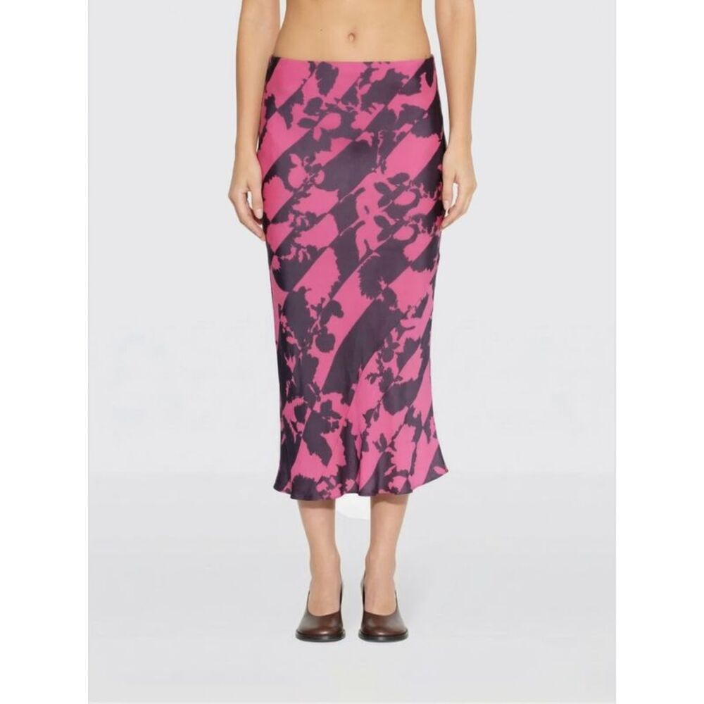 Dries Van Noten Women Printed Jersey Midi Skirt Dries Van Noten